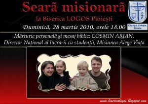 Seara misionara la Ploiesti