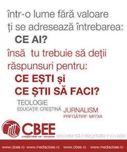 Admitere la Colegiul Biblic Est European 2011