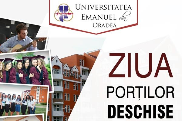 Ziua portilor deschise la Universitatea Emanuel Oradea